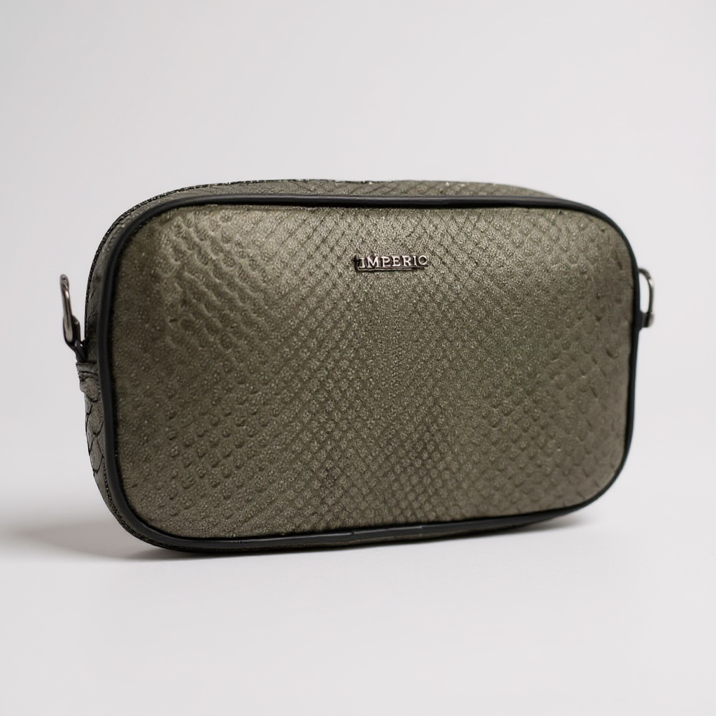 Crossbody Pitón Olive Green