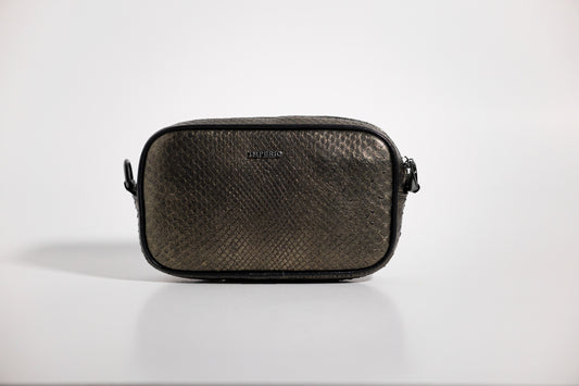 Crossbody Pitón Olive Green