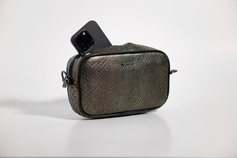 Crossbody en piel de Pitón-Edición especial 🔥