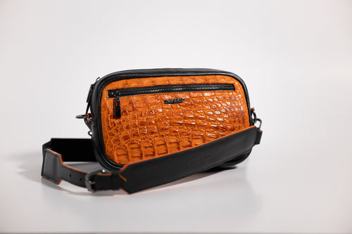 Crossbody en piel de Cocodrilo-Edición especial 🔥