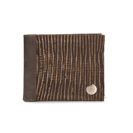 Billetera en piel genuina de lizard