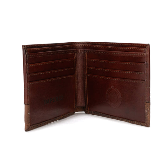 Billetera en piel genuina de alligator