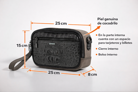 Documentera Legacy Grey Croc