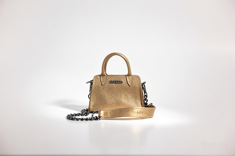 Bolsa Mini Dorada