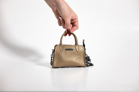 Bolsa Mini Dorada